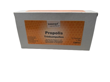 Propolis Trinkampullen (Api Fit mit Alkhol) 20 x 10 ml (Imkergut)